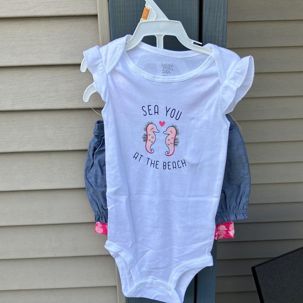 🌵3 for $15🌵 seahorse matching set